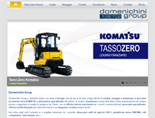 Tablet Screenshot of domenichinigroup.com